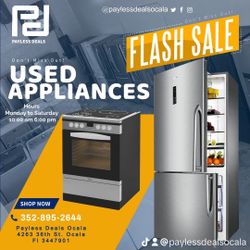 Fridge Stove Washer Dryer