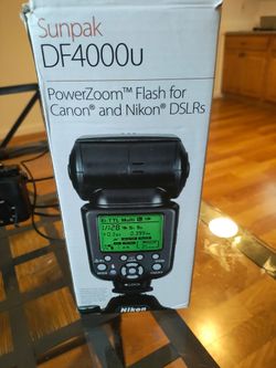 Universal camera flash Sunpak DF4000U