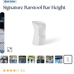 Ledge Lounger Bar Stool