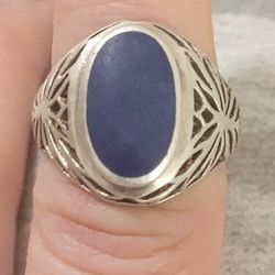 Lapis Vintage Ring 