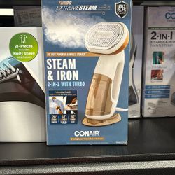 Conair Turbo Extreme steam And Iron 2 In 1 With Turbo 