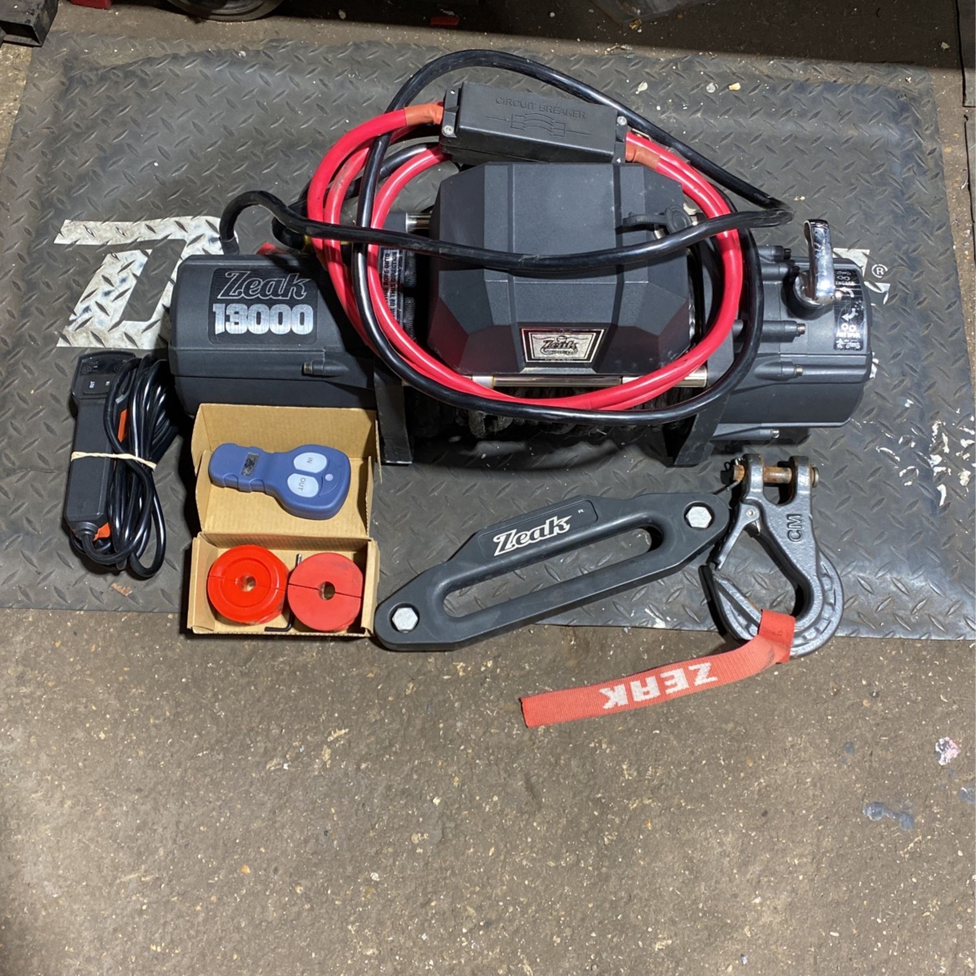 Zeak 13000 Lb Winch