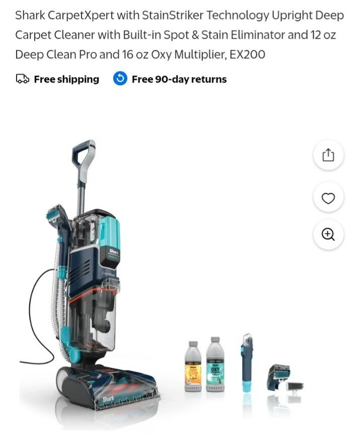 Shark Carpet Xpert With StainStriker