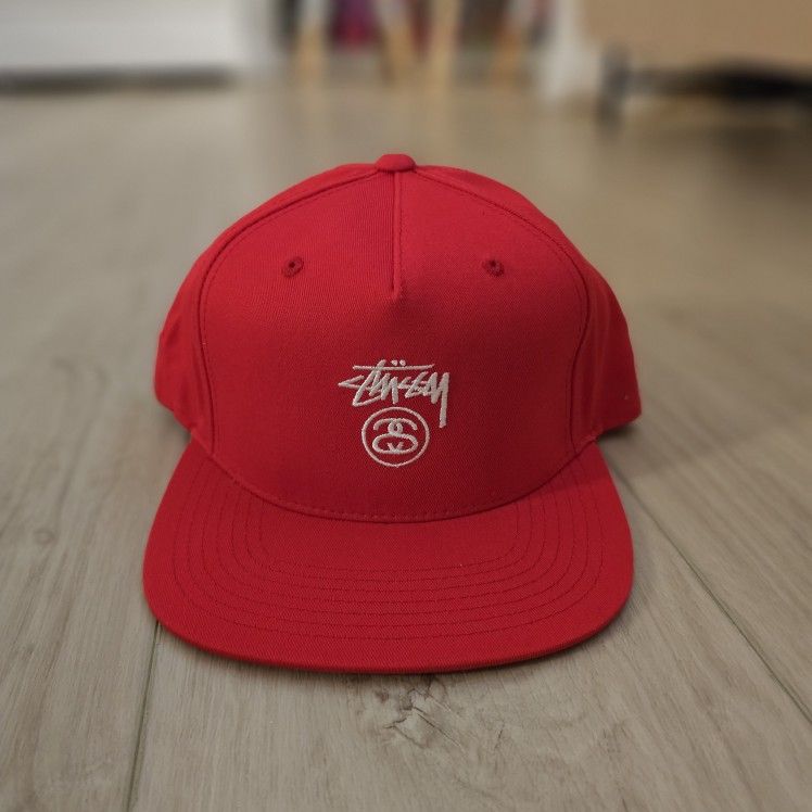 NEW Red Stussy Cap