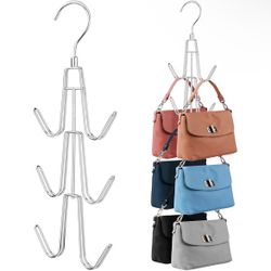 Metal Organizer for Wallets - 6 Hooks - Save Space