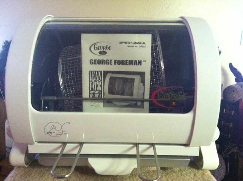 George Foreman Jr Rotisserie Model No. GR82A