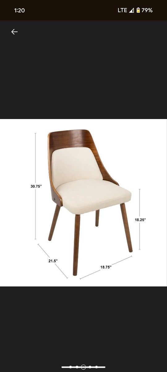 Set Of 8 Chairs (2 Are Brand New Never Opened)