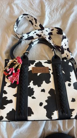 Wrangler Cow Print Purse