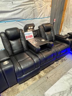 POWER SOFA SECTIONAL (couch, sofa) !!NO CREDIT NEEDED !! TAKE IT HOME TODAY!! 🚛 SAME DAY DELIVERY AVAILABLE 🚚 Se Habla Español