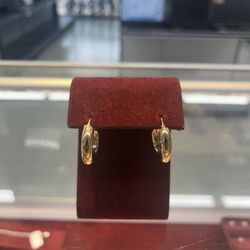 Hoop Earring 14k 2.5grms 