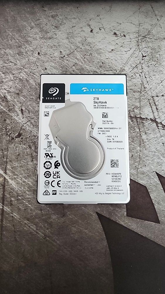 Seagate 2TB Hard Drive