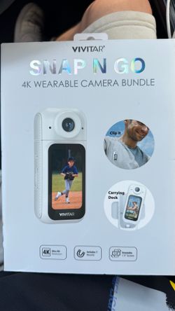 Vivitar Snap N Go 4K Wearable Camera