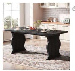 63 inch modern rectangle Dining table new