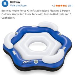 3 person Island water Raft/float 