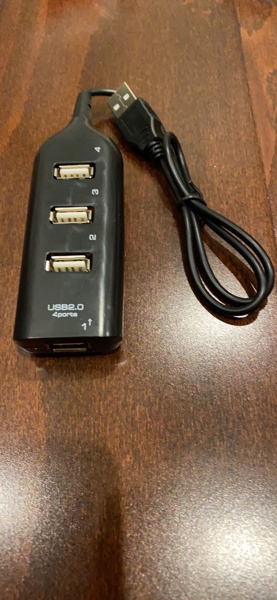 4 Port USB 2.0 High Speed Mini Hub Socket Pattern for Laptop PC