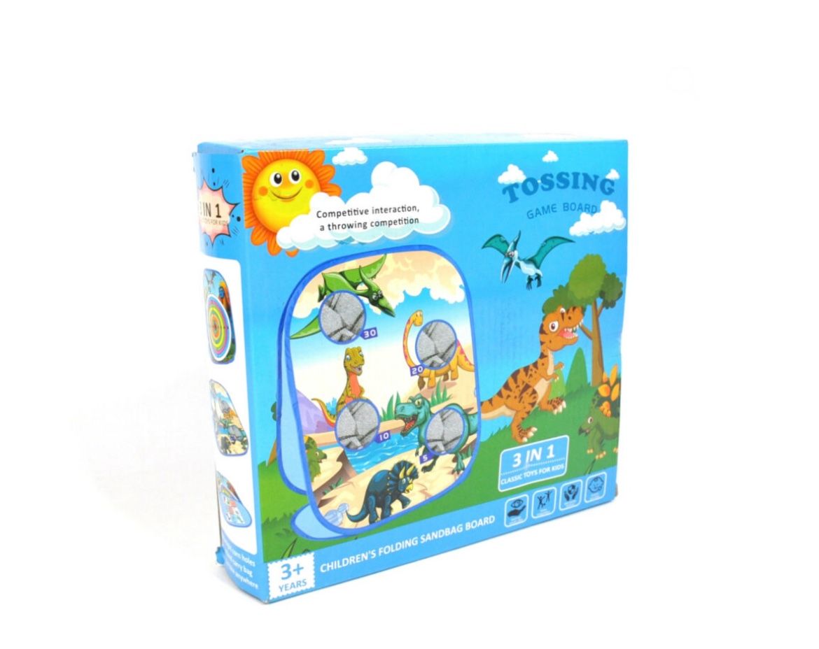 Dinosaur Sandbag Game Board