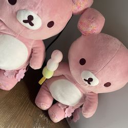 Pink Mochi Sakura Rilakkuma Plush