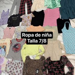 Ropa De Niña Talla 7/8