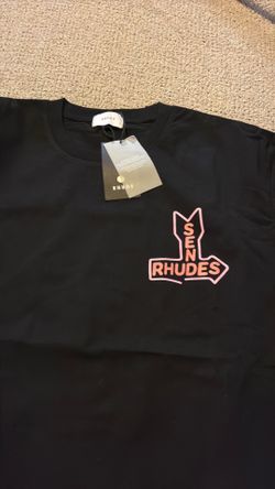 Rhude black t shirt