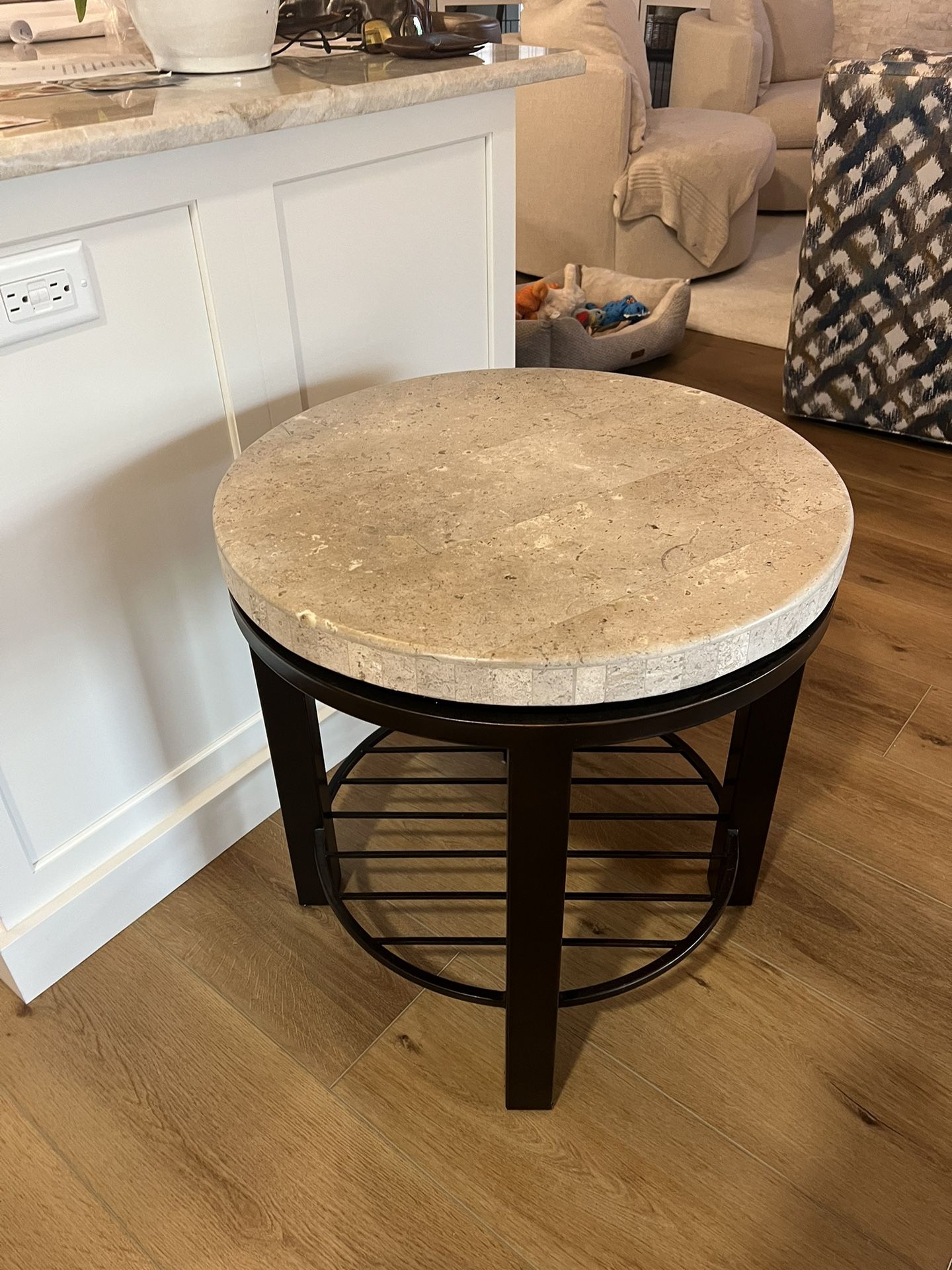 Bernhardt Tempo Travertine End Table for Sale in Palm City, FL OfferUp
