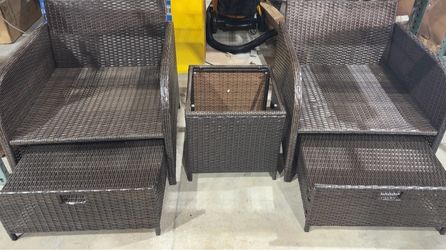 3 piece outdoor furniture