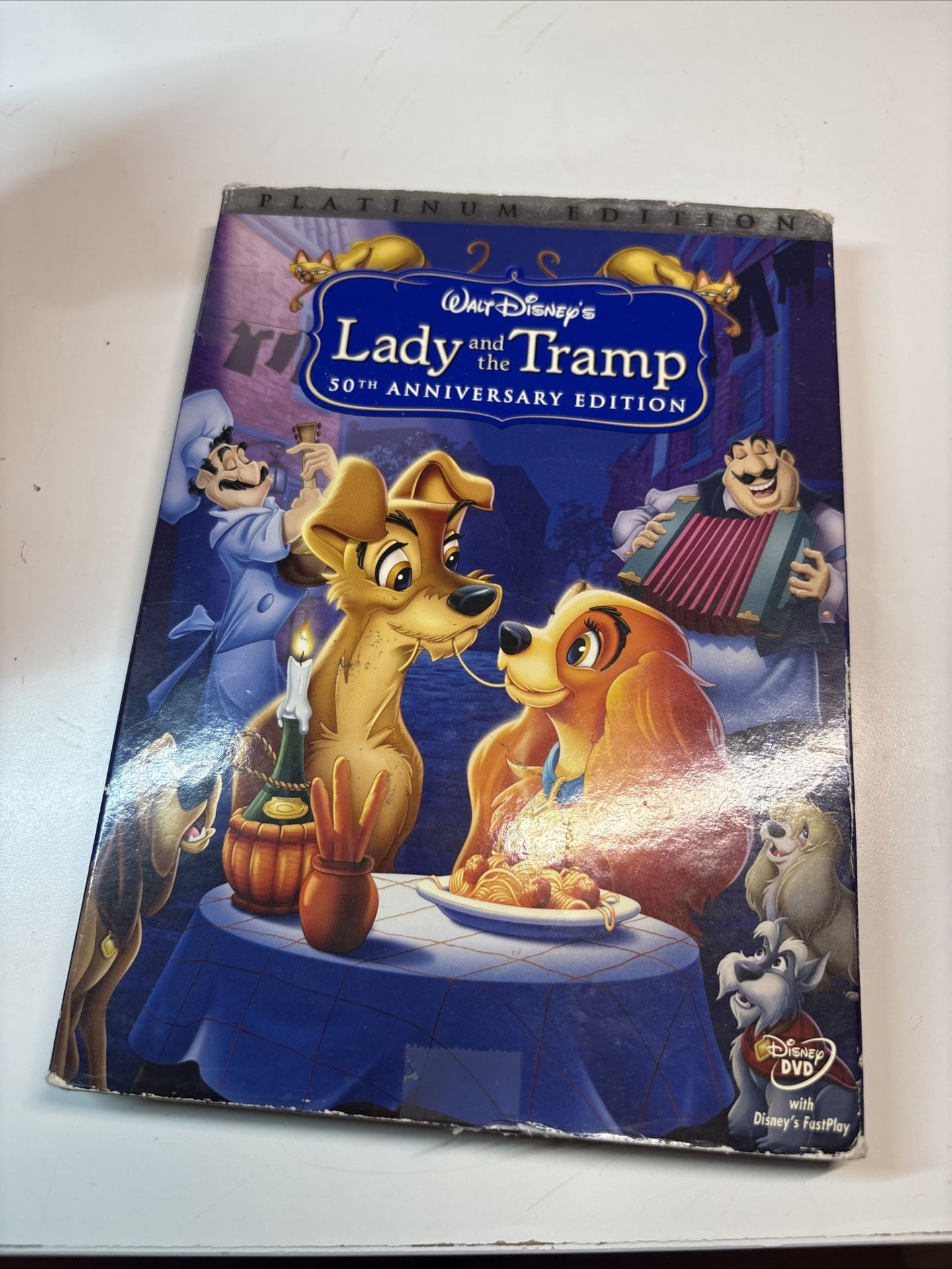 Lady and the Tramp 50 th anniversary edition tested works