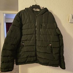 Tommy Hilfiger black puffer jacket