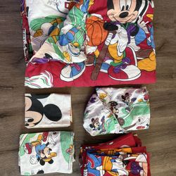 Vintage Disney (90s) Twin Bed Set 