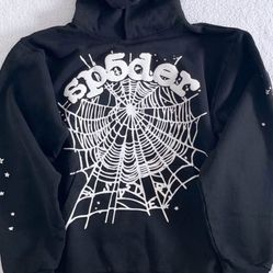 Black and white Spider Worldwide hoodie #SpiderWorldwide