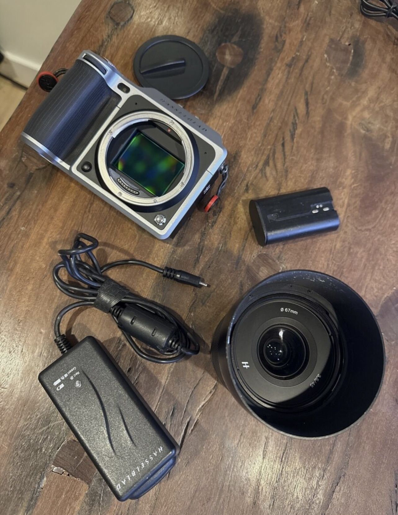 Hasselblad X1D With 45mm Hasselblad Lens And Box