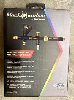 Spectrum Black Widow Dual Action Airbrush