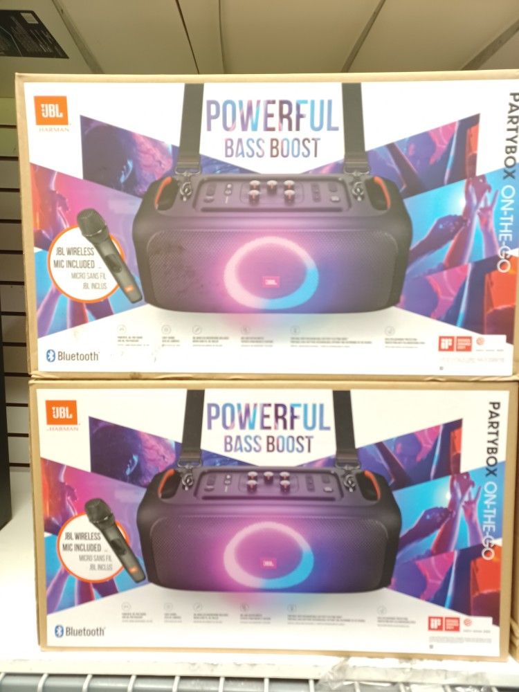 JBL Partybox On The Go. Original Box SEALED.