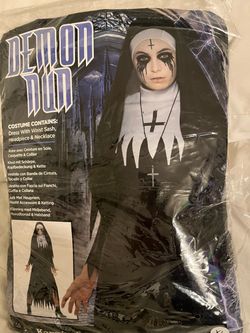 Dead nun Halloween costume