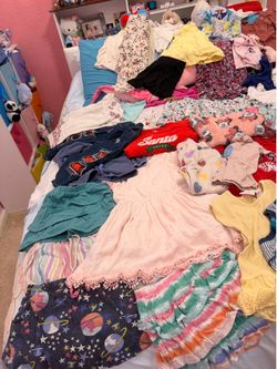 Bundle of clothes girls size 4T
