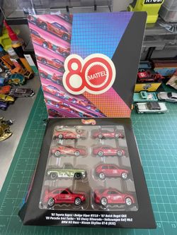 Hotwheels 80th Car Set (read Description)