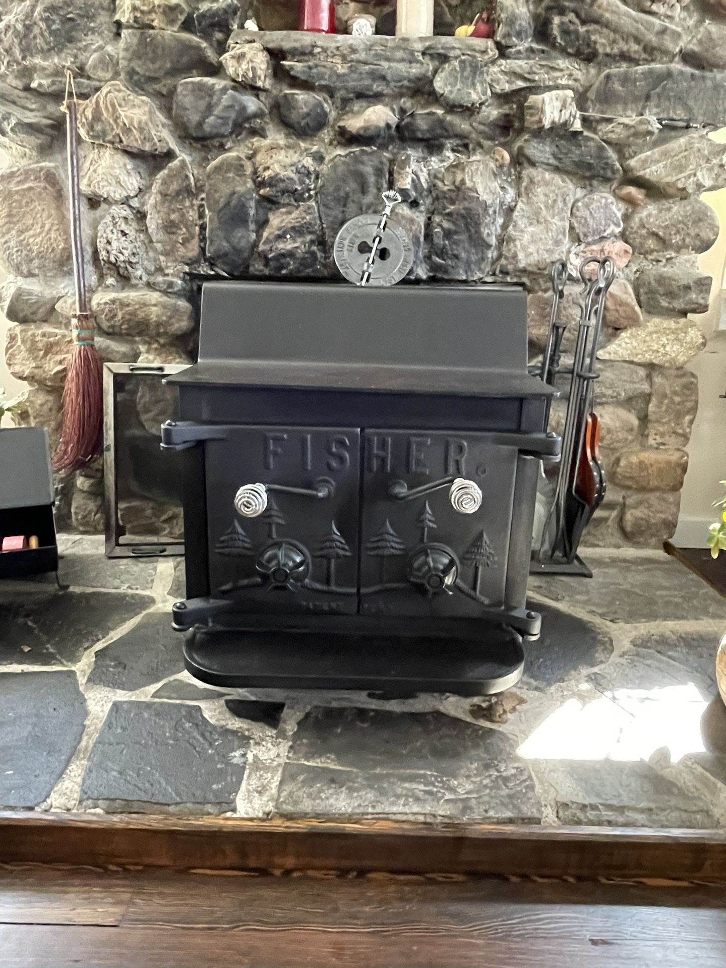 Fisher Grandma Bear Wood Burning Stove for Sale in Brewster, NY - OfferUp