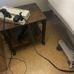 Printer  Stand With Power Cord And 2 USB Plugs