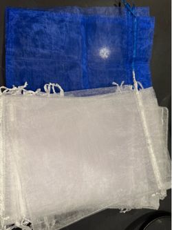 Crafter’s Delight - Organza Bags ( 78 pieces - variety of colors and sizes