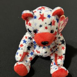 Ty Beanie Babies Red, White, and Blue Bears