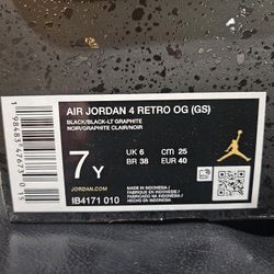 AIR JORDAN 4 RETRO OG (GS)