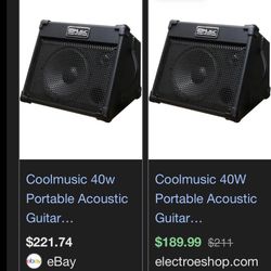 Portable Wireless Guitar Amp