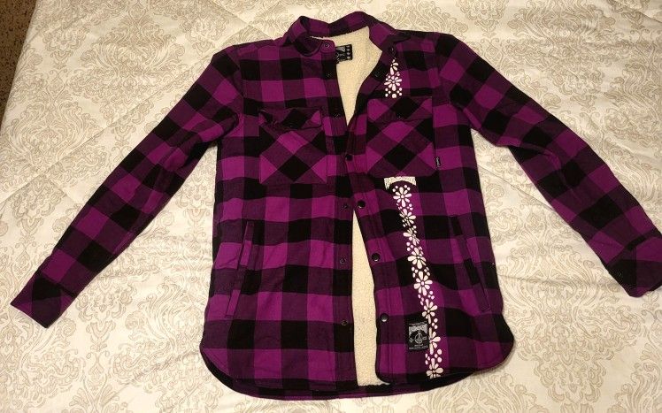 Purple Flannel Jacket