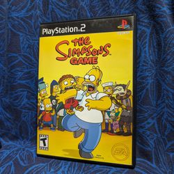 The Simpsons The Game Cib Ps2