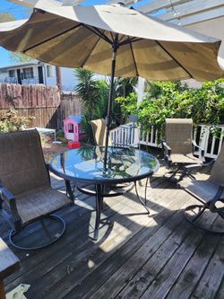 Outdoor Table 4 Seats