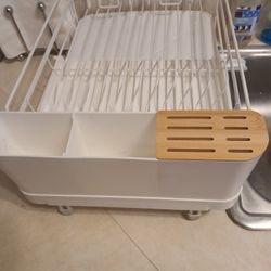 White Dish Rack