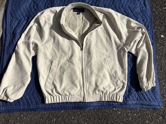 Med London Fog Zip-Up Bomber Jacket