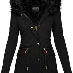 Woman's And Men's Winter Coats And Shoes  