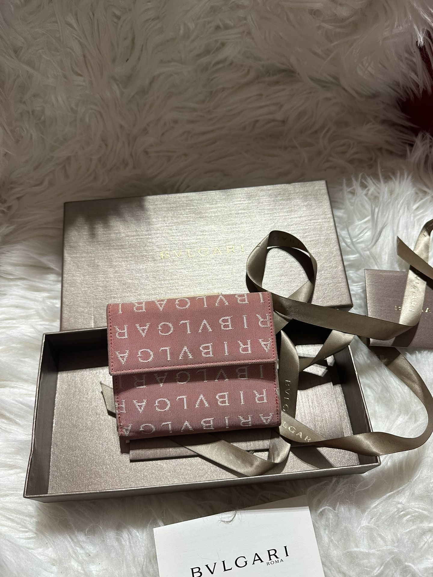 Authentic Bvlgari Small Wallet