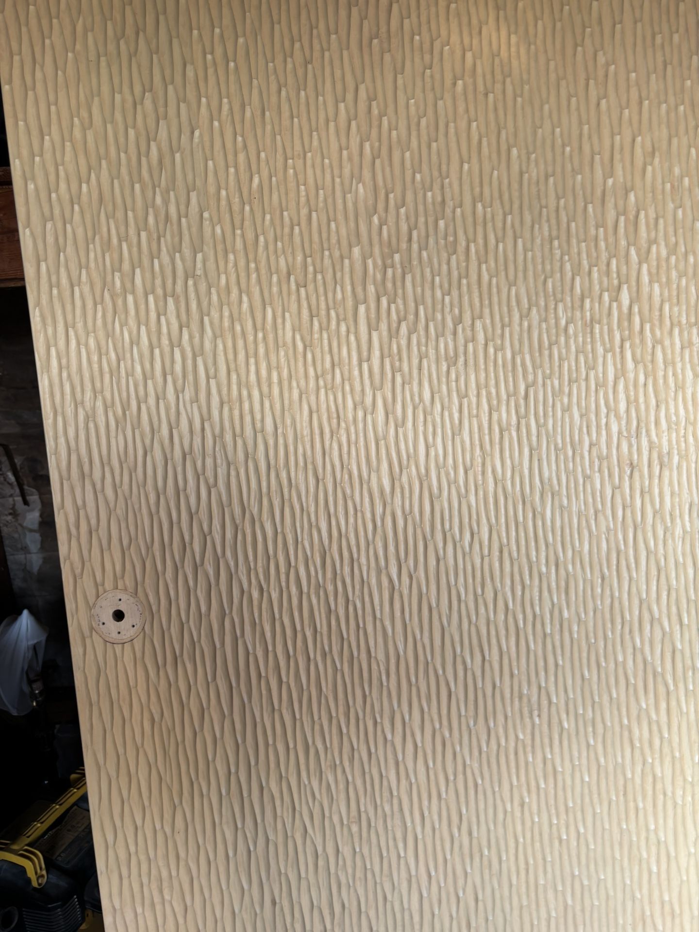 Maple Hand Carved Door