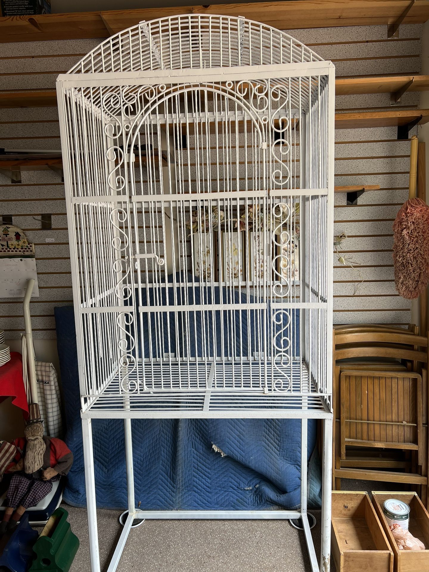 STEEL BIRD CAGE